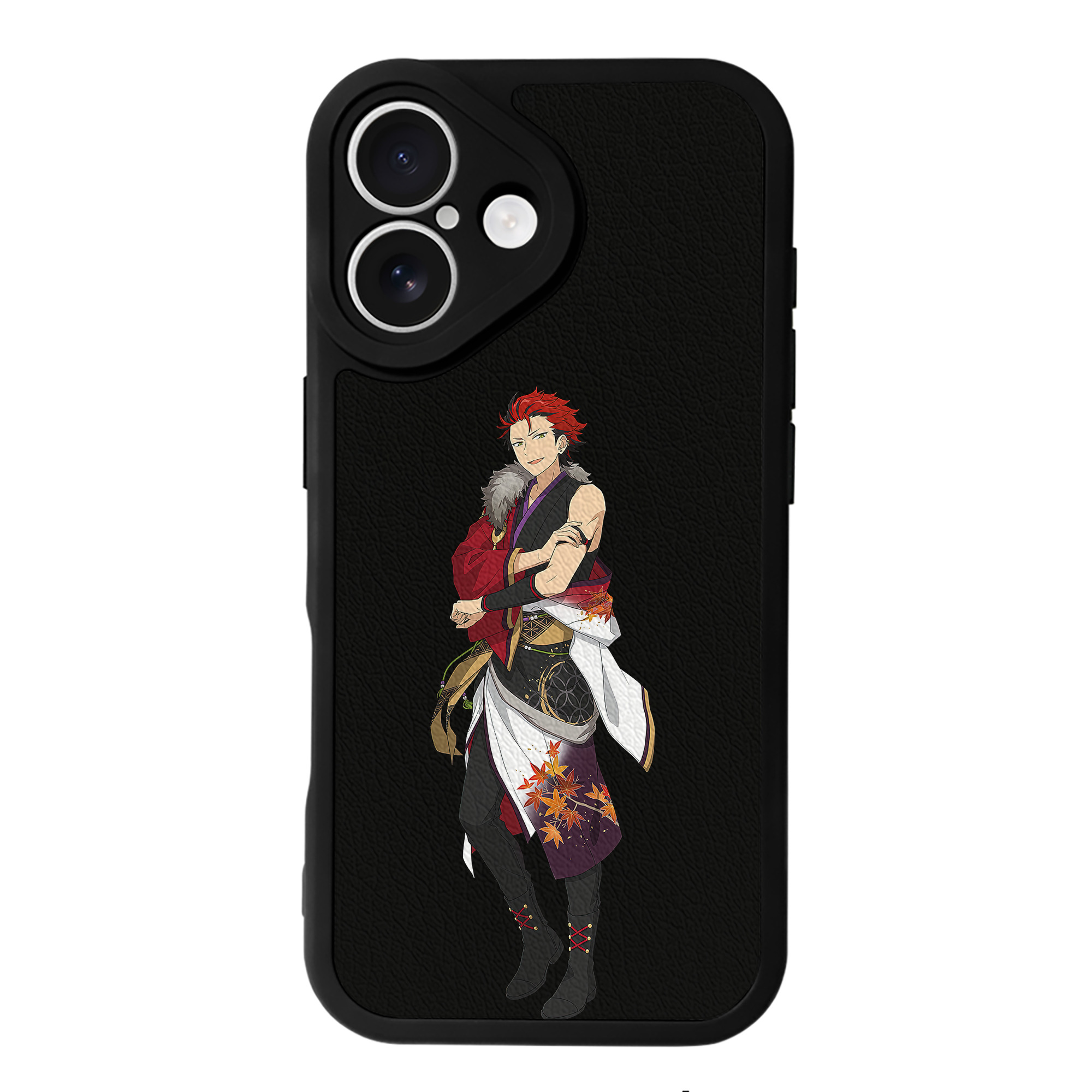 （画像用） あんさんぶるスターズ! Ensemble Stars 【iPhone 16シリーズ対応】シリコンスマホケース（レザー調） 材質：シリコン
